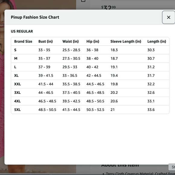 NWT Pink Oversized Towel Dress Size Large - Picture 5 of 5